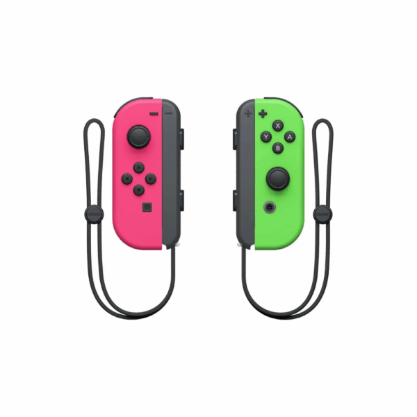 nintendo joy con (l/r) neon pink / neon green