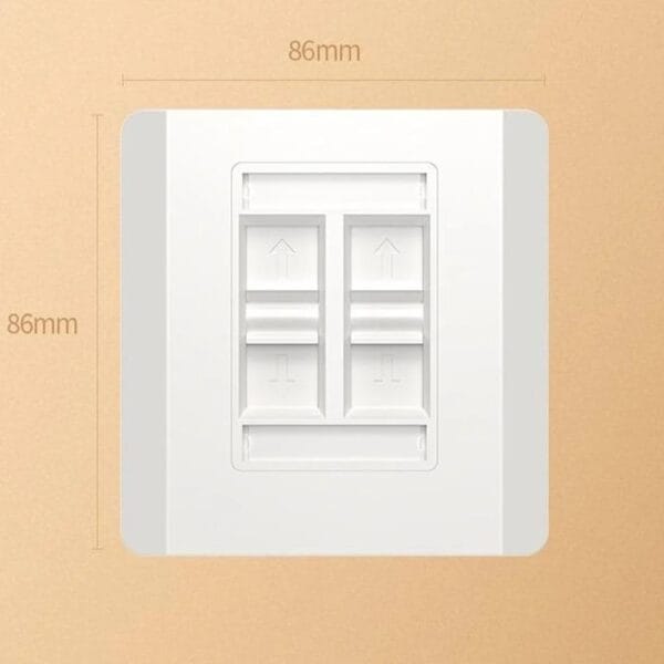 ugreen 80443 wall plate 4 ports