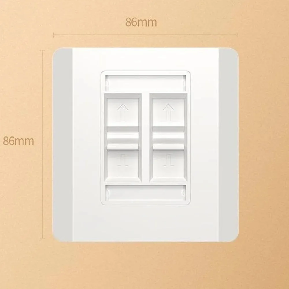 ugreen 80443 wall plate 4 ports
