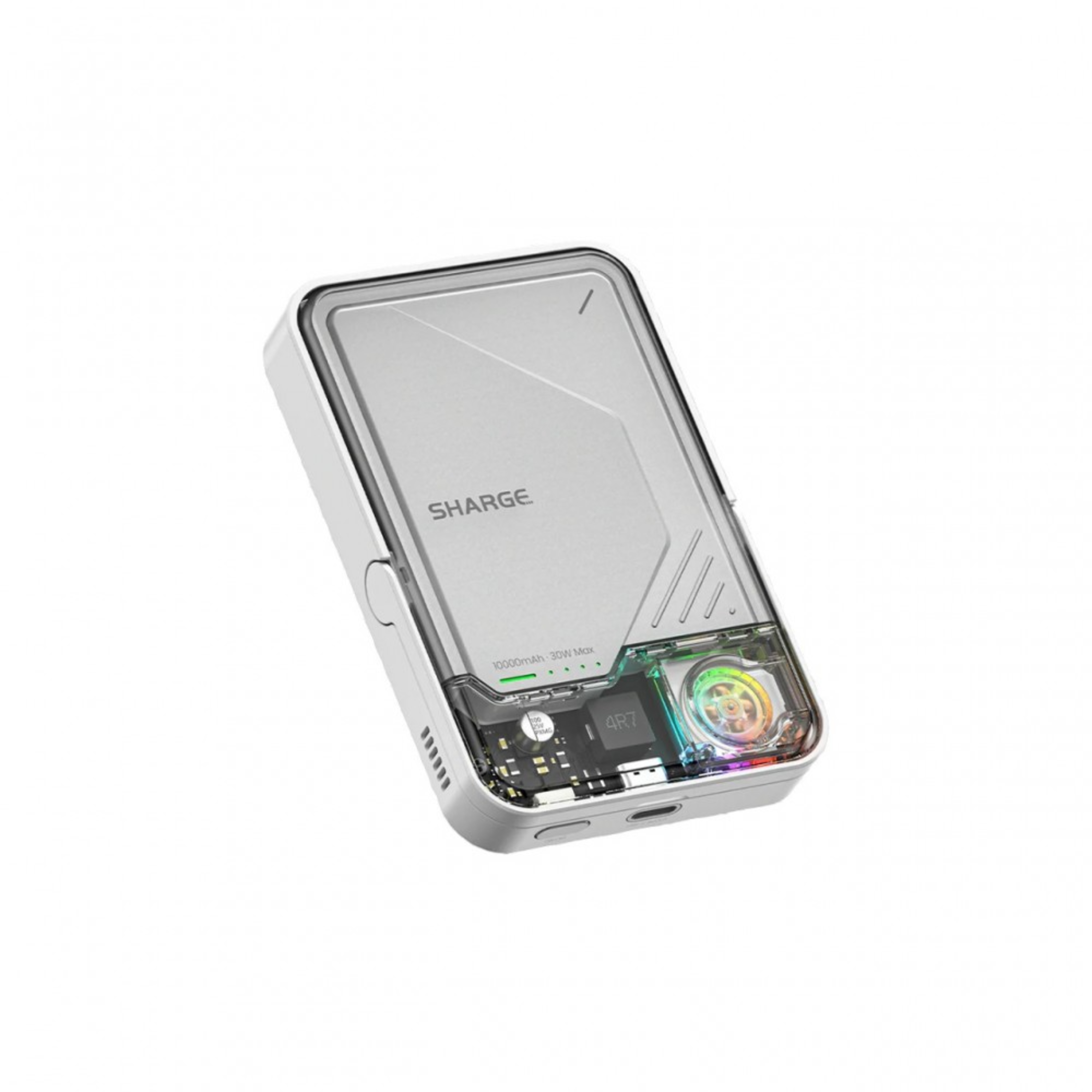 sharge icemag 2 10,000mah 3a 30w qi2 wireless (m2)