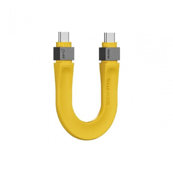 sharge flashadow usb c to usb c 100w 10gbps charging cable (sl017)