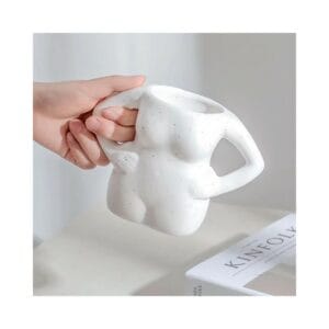 ceramic body shape cups