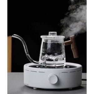 glass stovetop gooseneck kettle