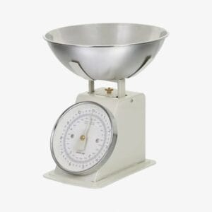 green lion vintage kitchen scale