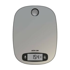 green lion digital kitchen scale 5kg silver