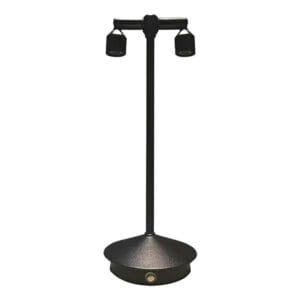 led bar table lamp (black)