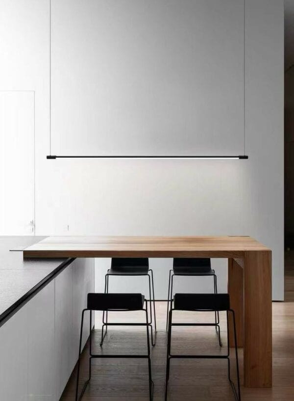 rod pendant led lamp deco