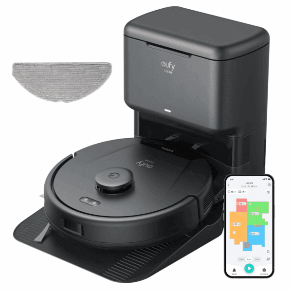 anker eufy l60 hybrid ses robot vacuum with self empty station (t2278g11)