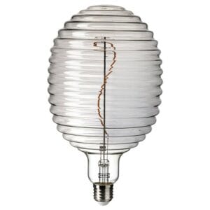 balloon shaped with lined glass led bulb e27 160 lumen (145 mm) (205.135.08) (20490500006)