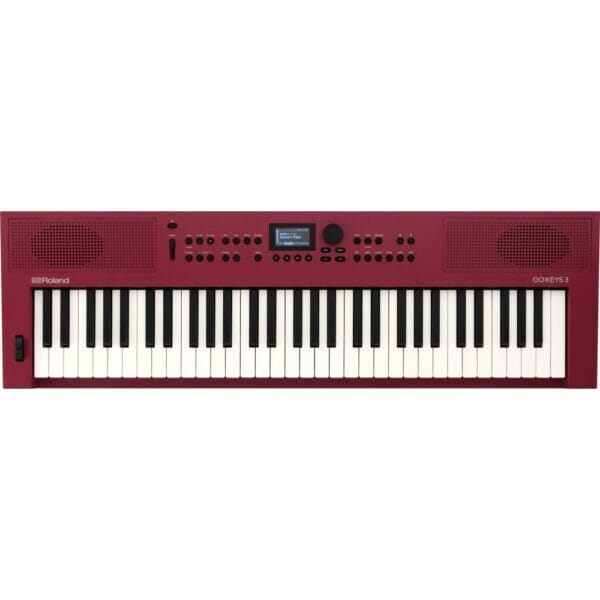 roland go:keys 3 music creation keyboard (red)
