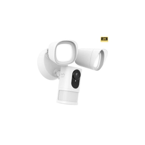 anker eufy floodlight with camera 2k white (t8424321)