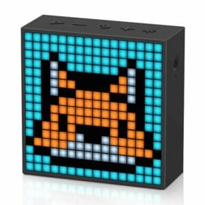 divoom timebox evo pixel art speaker 16x16 diy led display alarm clock box