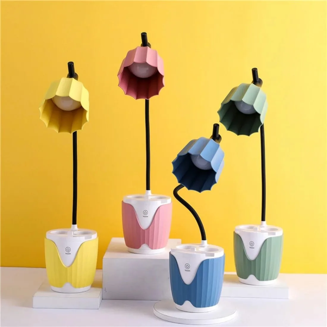 table lamp (plant design) ld 3027 (random colors)