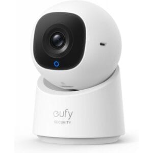 anker eufy security indoor cam 2k pan and tilt c220 (t8w11321)
