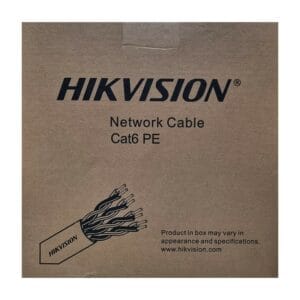 hikvision cat6 black hsf cable