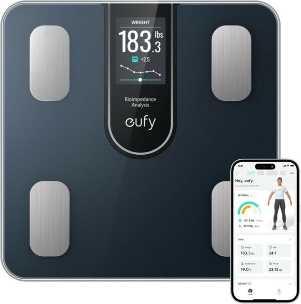 anker eufy smart scale c20 black 1 (t9130011)