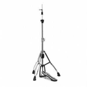 mapex h600 mars double braced 3 leg hi hat stand – chrome