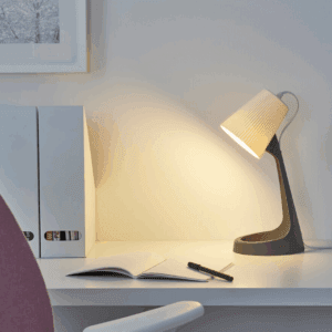 ikea svallet work lamp dark grey/white (903.584.91)
