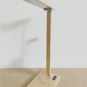 bamboo desk lamp with wireless charging (20490500822)