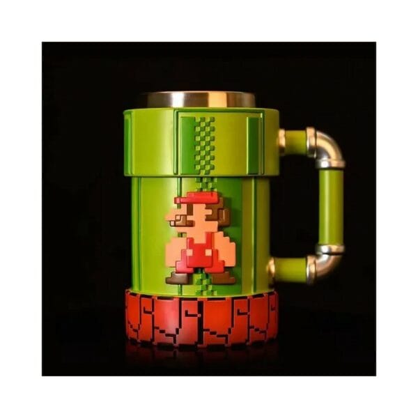 super mario warp pipe mug