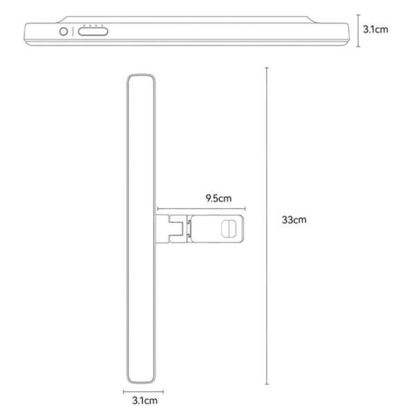 yesido dh11 multipurpose led flashlight (white)
