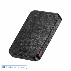 sharge carbonmag power bank wireless charging 10,000mah 15w (c2)