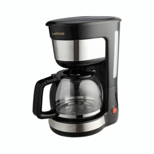 lépresso drip coffee maker with glass carafe (lpdcmbk)