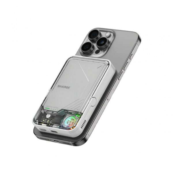 sharge icemag 2 10,000mah 3a 30w qi2 wireless (m2)