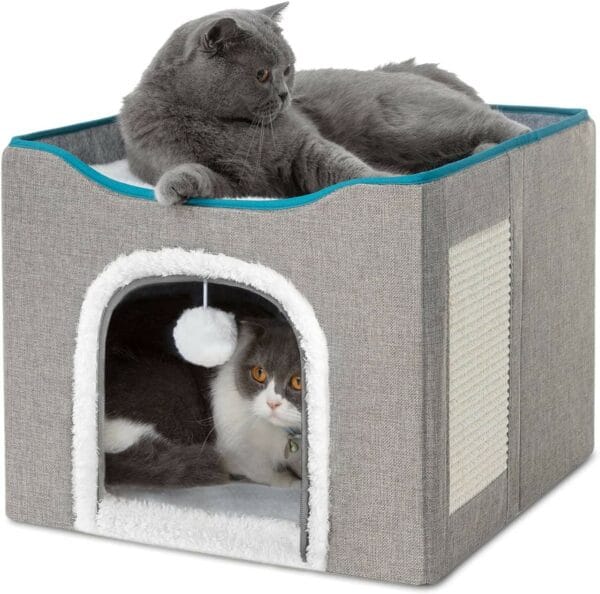 cat beds for indoor cats large cat cave (20490500063)