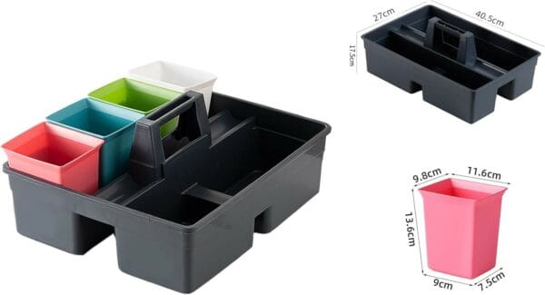 cleaning basket organizer box