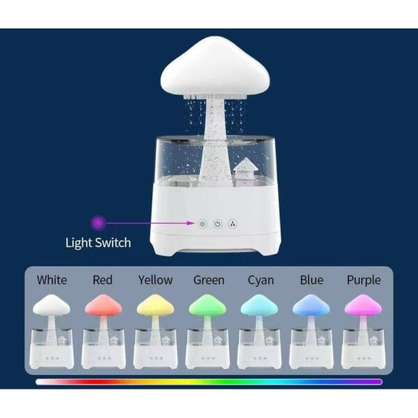 mushroom white noise air humidifier