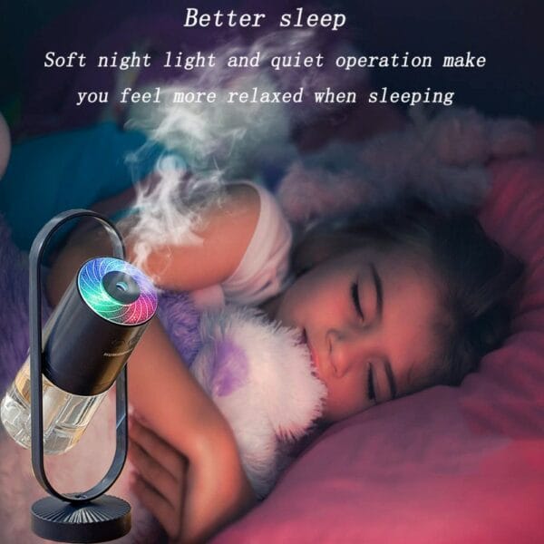 portable mini humidifier 200ml small cool mist humidifier