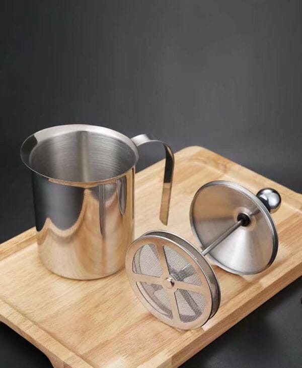 stainless steel cappuccino milk creamer (20490501420)