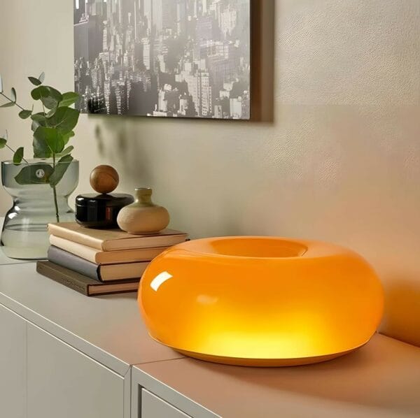 donut table lamp