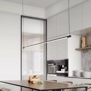 rod pendant led lamp deco