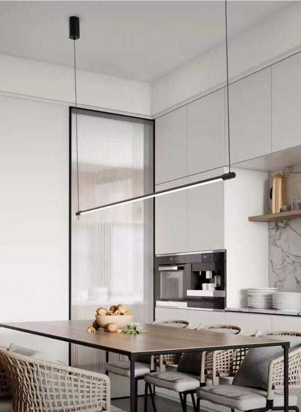 rod pendant led lamp deco