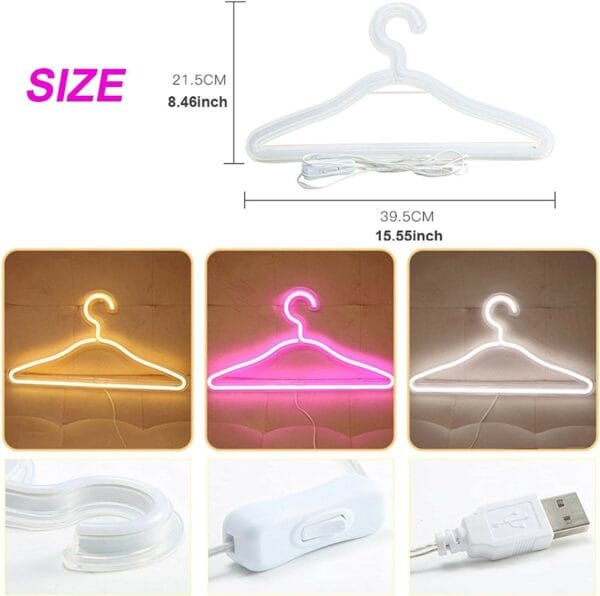 hanger led neon light
