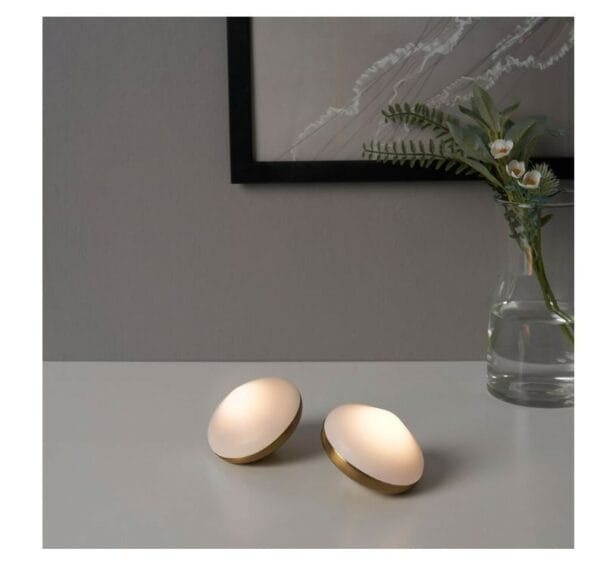 led decoration lighting, brass colour diamond shaped, 2 pack (705.301.00) (20490500008)