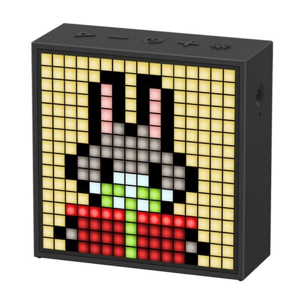 divoom timebox evo pixel art speaker 16x16 diy led display alarm clock box