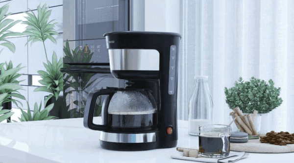 lépresso drip coffee maker with glass carafe (lpdcmbk)