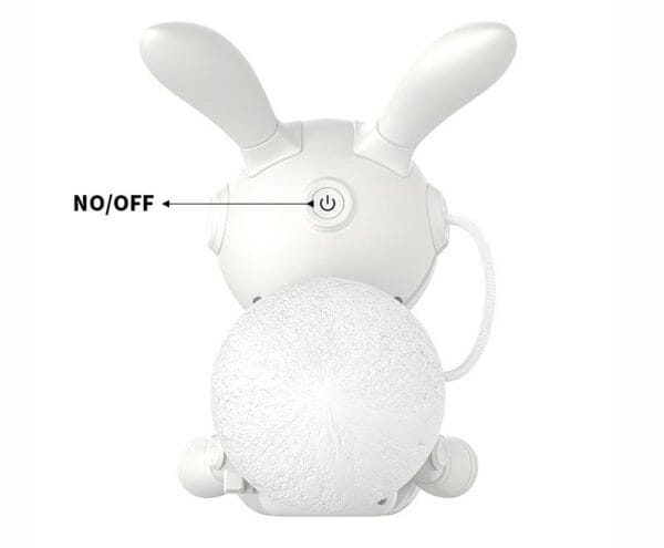 moon bunny starry sky projector