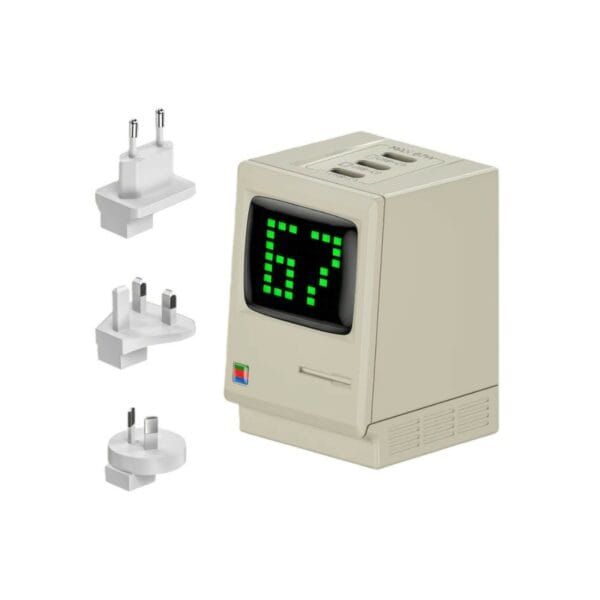 sharge retro 67w gan charger (s067u)