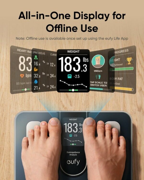 anker eufy smart scale c20 black 1 (t9130011)