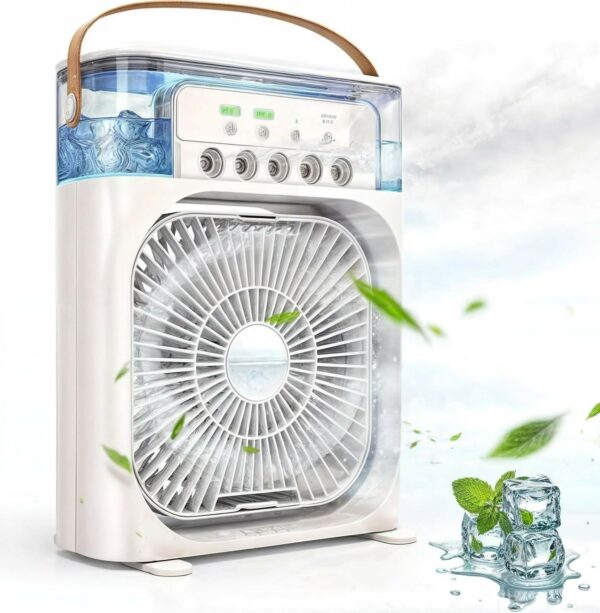 mini water cooled air cooler (random colours)