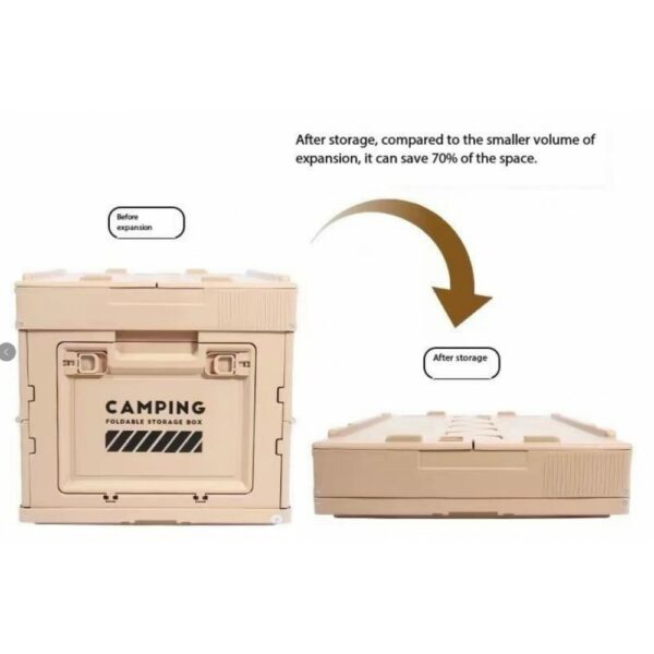 camping cottage folding storage box