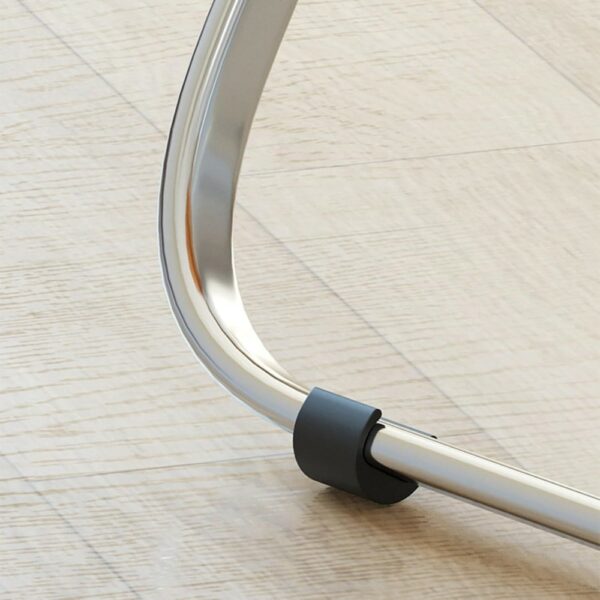 smoked transparent folding chair
