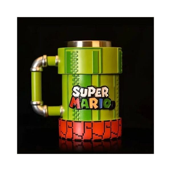 super mario warp pipe mug