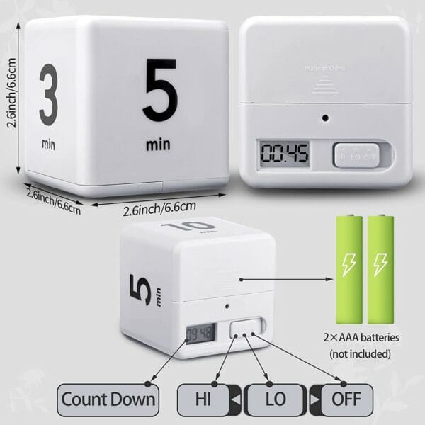 cube timers gravity sensor flip timer kids timer workout timer