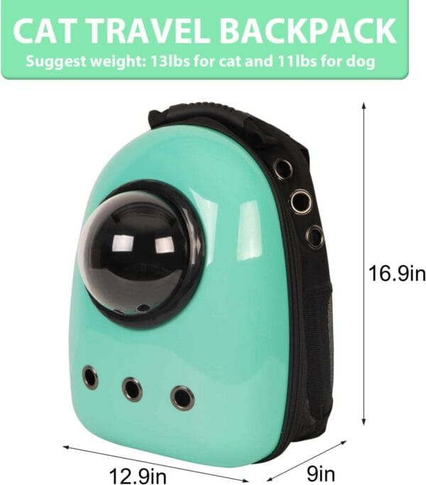 cat carrier bubble backpack
