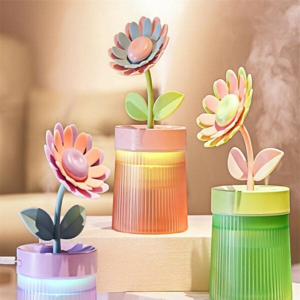 humidifier flower (random colors)